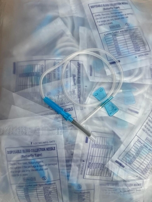 Twee Gevleugelde Zachte van de de Vlindernaald 23G EO van de Blauw bloedinzameling het Gassterilisatie