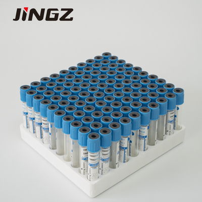 Ce ISO13485 het Citraatbuis van het 3 Ml-Buizen Lichtblauwe Natrium van de Bloedinzameling