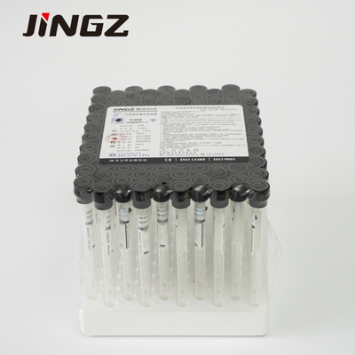 Zwart ESR Citraat van het Buis1.6ml Natrium 3,8% Buis 8*120mm van de Bloedmonsterinzameling
