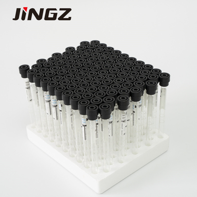 Zwart ESR Citraat van het Buis1.6ml Natrium 3,8% Buis 8*120mm van de Bloedmonsterinzameling