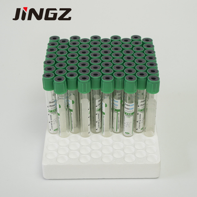 Van de het Lithiumheparine van 2ml-10ml Donkergroene van het de Buisbloedmonster de Inzamelingsfles voor éénmalig gebruik
