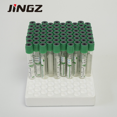 2-5ml van de de Inzamelingsbuis van het Glas Plastic Bloedmonster Groene het Lithiumheparine Vacuum