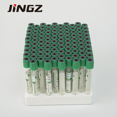 OEM van de het Lithiumheparine van de Heparinebuis de Vacuüm van de het Natriumheparine Groene Reageerbuis