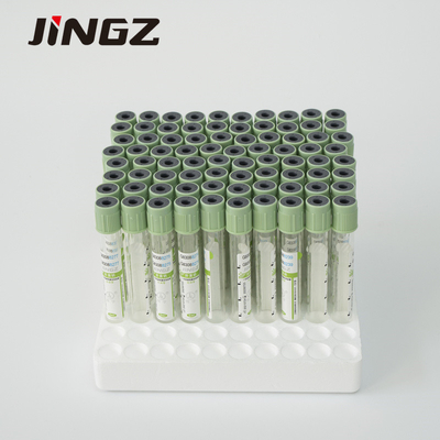 OEM van de het Lithiumheparine van de Heparinebuis de Vacuüm van de het Natriumheparine Groene Reageerbuis