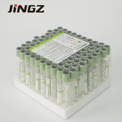 Plastic Buis 13×75mm 4ml-Natriumheparine Vacuum van de Bloedmonsterinzameling