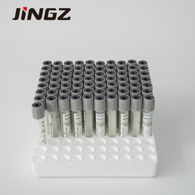 2ml van de Inzamelingsbuizen van HUISDIERENgray sodium fluoride in blood Antistollingsmiddel 13*75mm