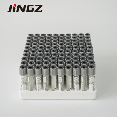 2ml van de Inzamelingsbuizen van HUISDIERENgray sodium fluoride in blood Antistollingsmiddel 13*75mm