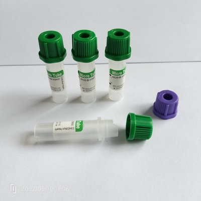 De groene van de Micro- van GLB Perifere Buis 0.25ml-1ml Bloedinzameling voor Pediatrisch