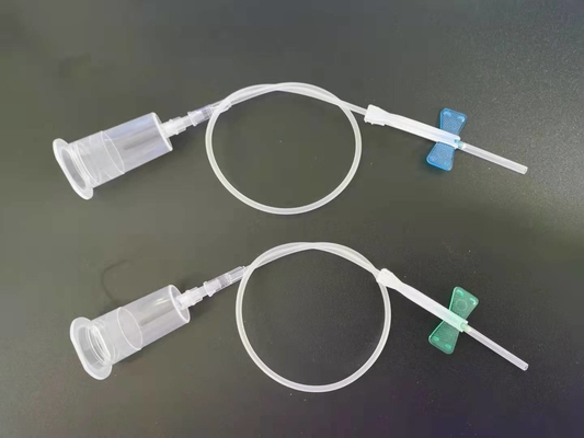 Bloedonderzoek Groene vlindernaald Vlinder gevleugelde infusieset 21g 22g 23g