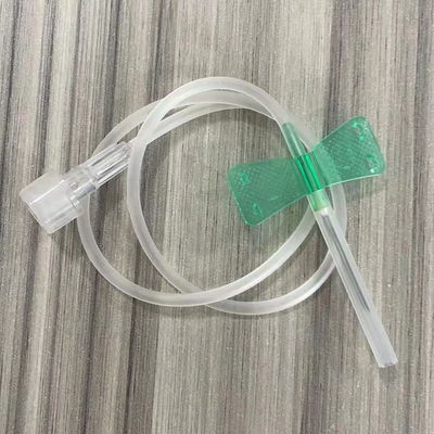 Bloedonderzoek Groene vlindernaald Vlinder gevleugelde infusieset 21g 22g 23g