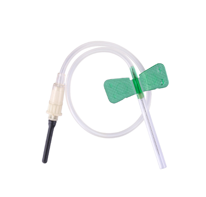 Bloedonderzoek Groene vlindernaald Vlinder gevleugelde infusieset 21g 22g 23g