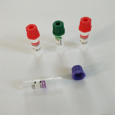 Medische niet-vacuüm micro-bloedverzamelbuis 0,25 ml 0,5 ml 1 ml EDTA K2K3 / gelbuizen