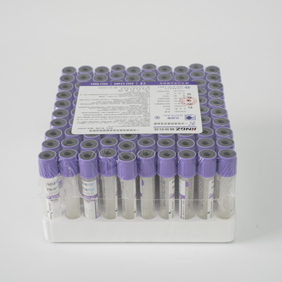 Bespoten van het het Glas Purper Bloedonderzoek van K3edta Vacuum 2ml de Flessenoem Etiket