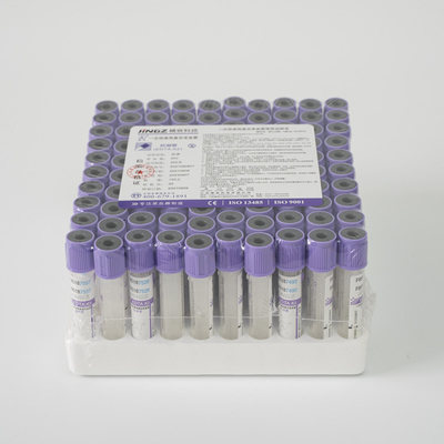 Van het het EDTAbloed van het Singelgebruik 3ml K3 van de de Inzamelingsbuis Purper het Bloedflesje