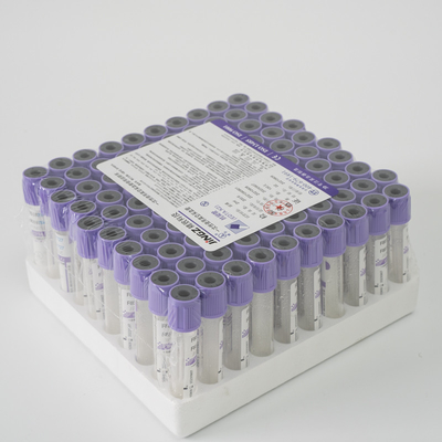 Medisch Vacuümk3-de Buisiso13485 Teken van EDTAvial lavender top blood collection