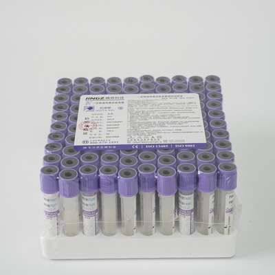 4ml purpere het EDTAbuis 13*75mm van GLB K2 voor Bloedmonsterinzameling