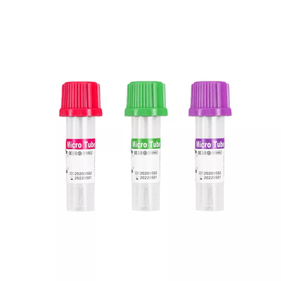 De purpere Pediatrische Vacuum-Buizen van de het Bloedinzameling van het Buizen0.5ml Kleine Volume