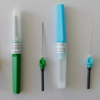 Blauwe Steriled Pen Type Blood Collection Needle 23G voor Veelvoudige Steekproeven