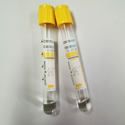 Ce 13*100mm Eerste Activator van de Gelklonter Buis Gouden Bovenkant voor Algemeen medisch onderzoek