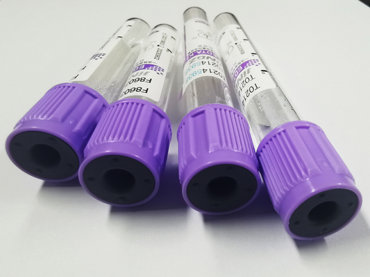 13*75mm K3 van de de Inzamelingsbuis van het EDTAbloed de Lavendel Hoogste Vacuum