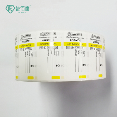 De aangepaste Etiketten van de Bloedbuis met Streepjescode en Tearable Oor 32*8.5mm