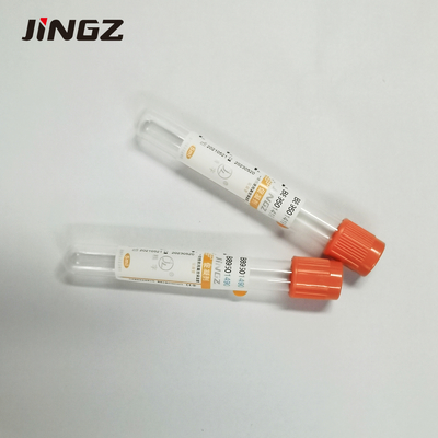 Oranje of Red Cap Pro-stollingsbuis met bloedstollingsactiverend middel 4 ml 5 ml 6 ml bloedtestbuis