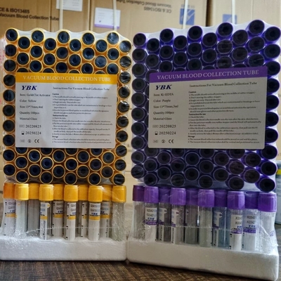 Van het de Inzamelingsedta van het Vacuumbloed van de de Buisfabrikant 0.5-10ml de Buizen van het het Glashuisdier