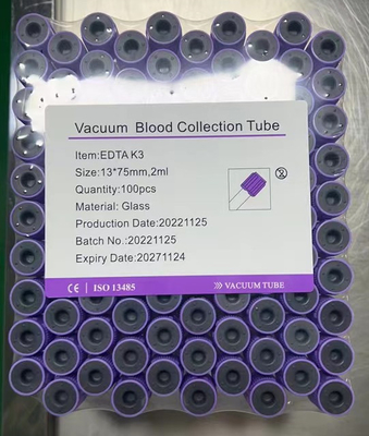 Van de het Bloedinzameling van het persglb K3 EDTA de Buis Steriele Vacuümbuis 2ml