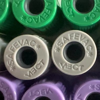 SAFEVAC de gesloten Buis GLB van het Typebloed met Rubberkurk Dia.13mm Geassembleerd GLB