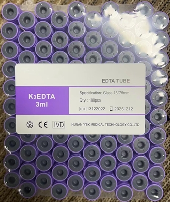 Straling Gesteriliseerde EDTAbuis voor de Bijkomende Concentratie van de Bloedinzameling 3.2mg/Ml