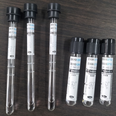 Zwarte dop 1,6 ml 1,28 ml Natriumcitraat 3,8% ESR buis Bloedtest buis