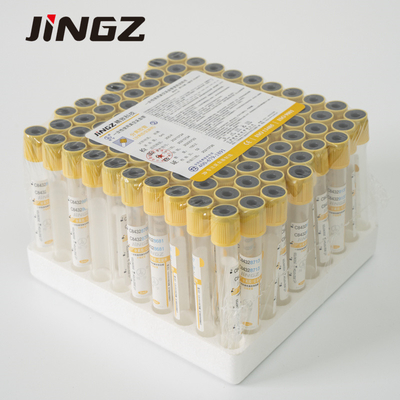 Gele gel stollingsactiverende buis medische bloedverzamelbuizen 2 ml-10 ml