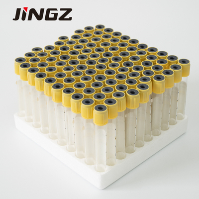 Gele gel stollingsactiverende buis medische bloedverzamelbuizen 2 ml-10 ml