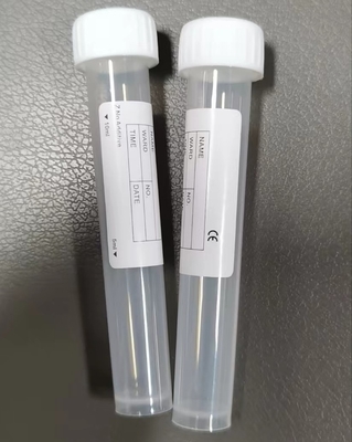 White Cap Plain Test Tube 10 ml 16*100 mm Voor het transport van laboratoriummonsters