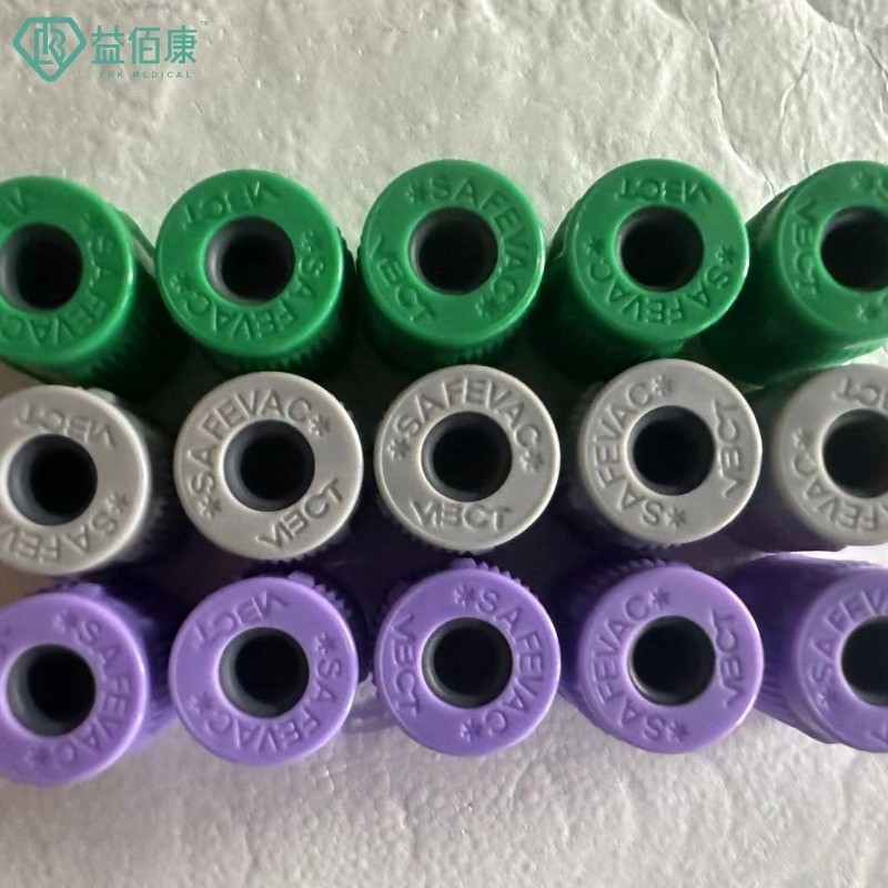SAFEVAC de gesloten Buis GLB van het Typebloed met Rubberkurk Dia.13mm Geassembleerd GLB